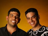 דוד ושלמה סער, בעלי "ישראל בידור" / צילום: מור צידון