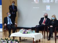 ראש הממשלה ורעייתו שרה בכנסת / צילום: גלובס