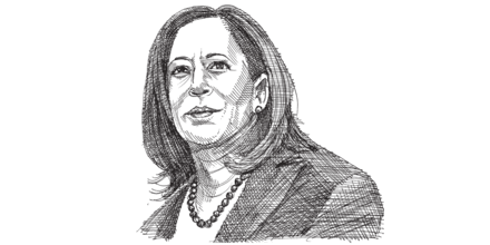 קמלה האריס / איור: גיל ג'יבלי