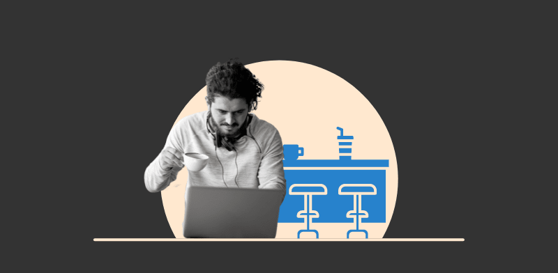 מעדיפים לעבוד בבית קפה / צילום: גלובס