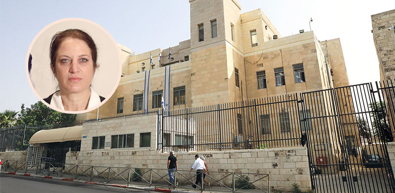 בית משפט המחוזי בירושלים. בעיגול: השופטת תמר בר־אשר / צילום: יוסי זמיר, הרשות השופטת