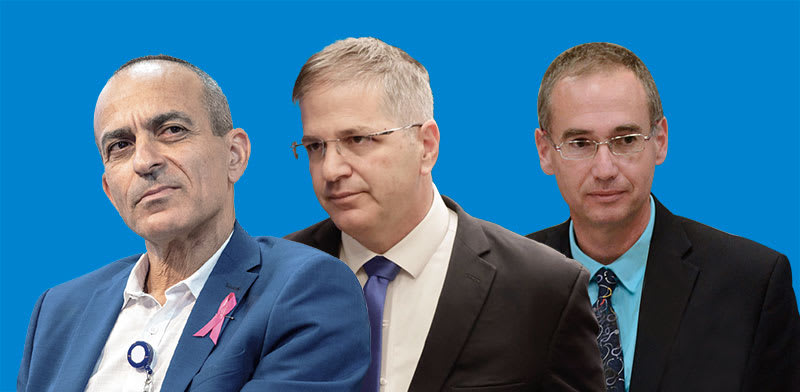 פרופ' ארנון אפק, שר החינוך יואב קיש, פרופ' רוני גמזו / צילום: אוריה תדמור, מארק ישראל סלם (הג'רוזלם פוסט), יוסי כהן