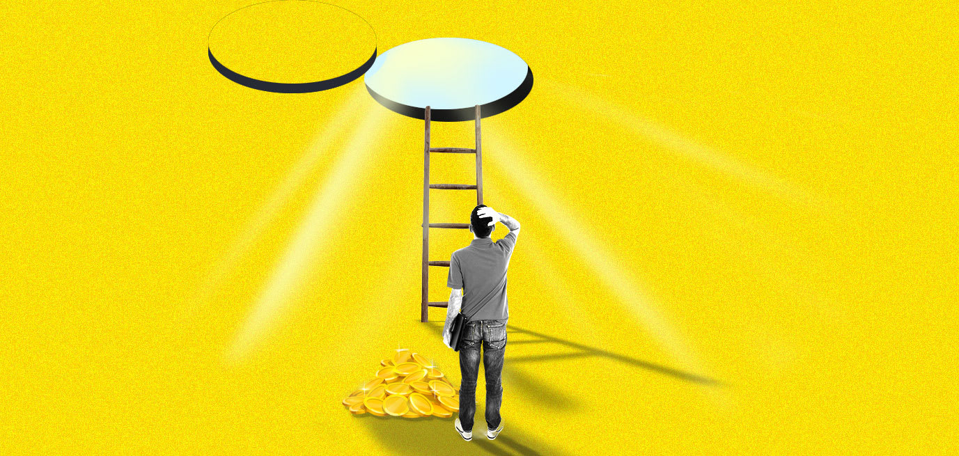 המאבק על כספי המשקיעים הקטנים מתחמם / אילוסטרציה: טלי בוגדנובסקי, חומרים: Shutterstock