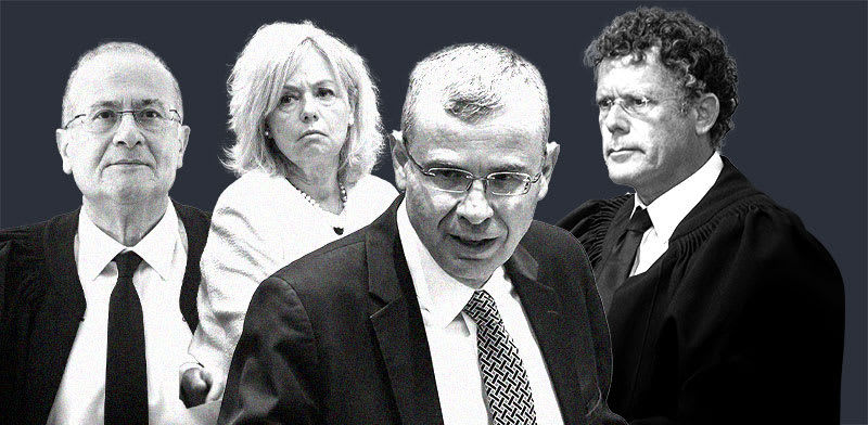 עמית, לוין, בהרב-מיארה, אלרון / צילומים: יונתן זינדל/פלאש90, נועם נושקוביץ'/דוברות הכנסת