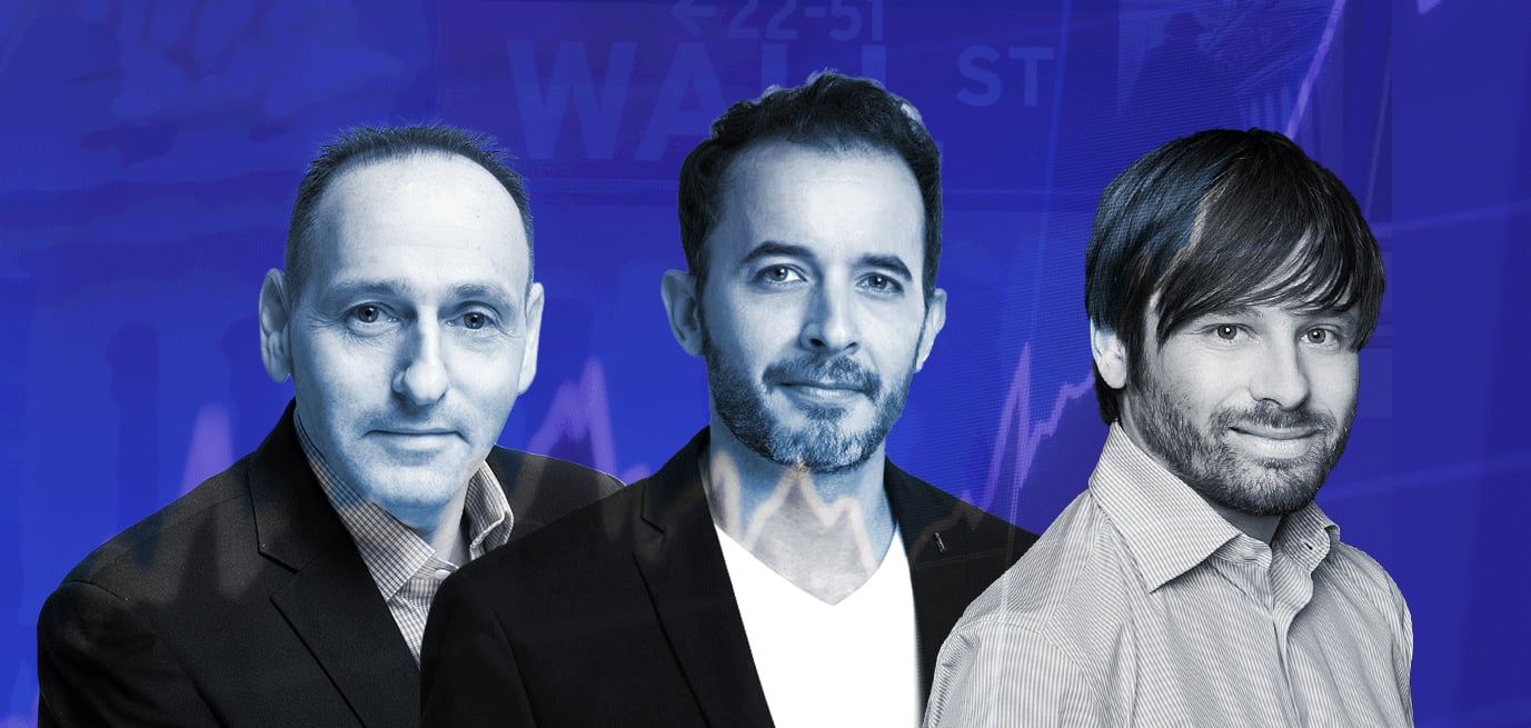 גל קרובינר, שחר דניאל, ארז צימרמן / צילום: ענבל מרמרי, יח''צ
