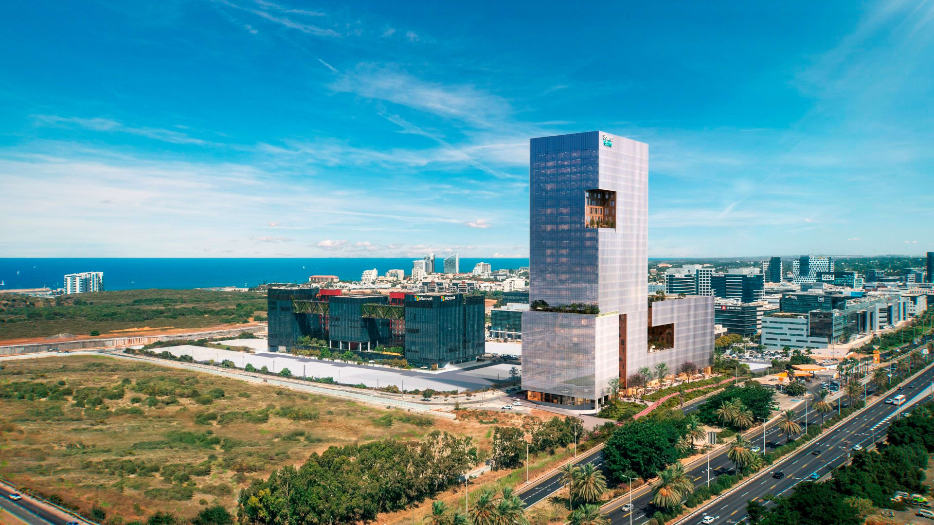 הדמיה של פרויקט South Gate בהרצליה פיתוח של חברת פרשקובסקי / צילום: הדמיה 3D