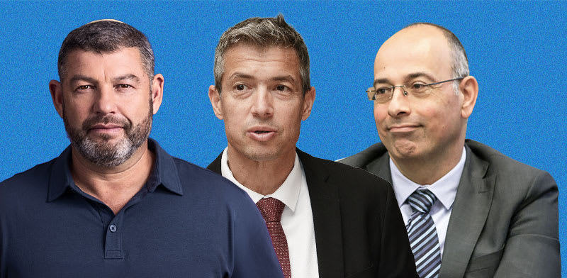 ירון זליכה, יועז הנדל ועופר וינטר / צילום: נועם מושקוביץ, איל יצהר, ויקיפדיה / נדב מרגלית