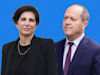 "שר הכלכלה ניר ברקת והממונה על התחרות מיכל כהן / צילום: מארק ישראל סלם - הג'רוזלם פוסט, כדיה לוי"