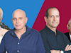 יצחק תשובה, רן עוז, לוי הלוי, ג'ורג' חורש / צילום: גדעון לוין, תמי בר שי, ענבל מרמרי, תמר מצפי