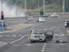 הקרבות שהתחוללו בכבישים ב-7 באוקטובר / צילום: ap, Ohad Zwigenberg