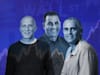 מנכ''ל גלובל-אי אמיר שלכט, מנכ''ל ג'יי פרוג שלומי בן-חיים ומנכ''ל טידס דיוויד קוסטמן / צילום: אייל יצהר, ג'ייפרוג, נועם גלאי