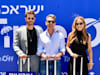 אגם רודברג, מנכ''ל ישראכרט איתמר פורמן ומיכאל אלוני בהשקת Time Off / צילום: אבשלום ששוני