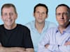 עמית בירמן, מנכ''ל קבוצת שיכון ובינוי, יובל סקורניק מנכ''ל שיכון ובינוי אנרגיה, יוסי זינגר יו''ר דירקטוריון ג'נריישן / צילום: עומר סומך, אסף רביבו, כדיה לוי