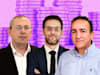 מהרן פרוזנפר, הממונה על התקציבים; שמואל אברמזון, הכלכלן הראשי; שי אהרונוביץ', מנהל רשות המסים / צילומים: יוסי זמיר, דוברות משרד האוצר