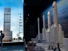 "רקטות חלל, מוצגות בהאיקואו שבמחוז האינאן בדרום סין, היום / צילום: ap, Ng Han Gua"