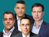 מימין: חנן פרידמן, אבי לוי, משה לארי, אלי כהן / צילום: אורן דאי, רמי זרנגר, מזרחי טפחות, אייל טואג