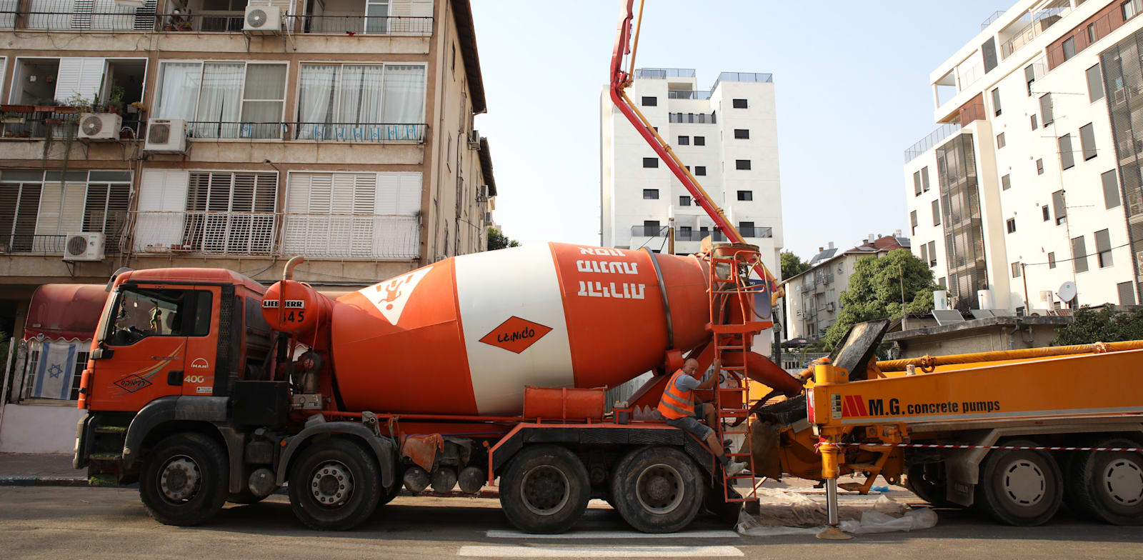 אתר בנייה. היקף הישראלים בענף עלה / צילום: כדיה לוי