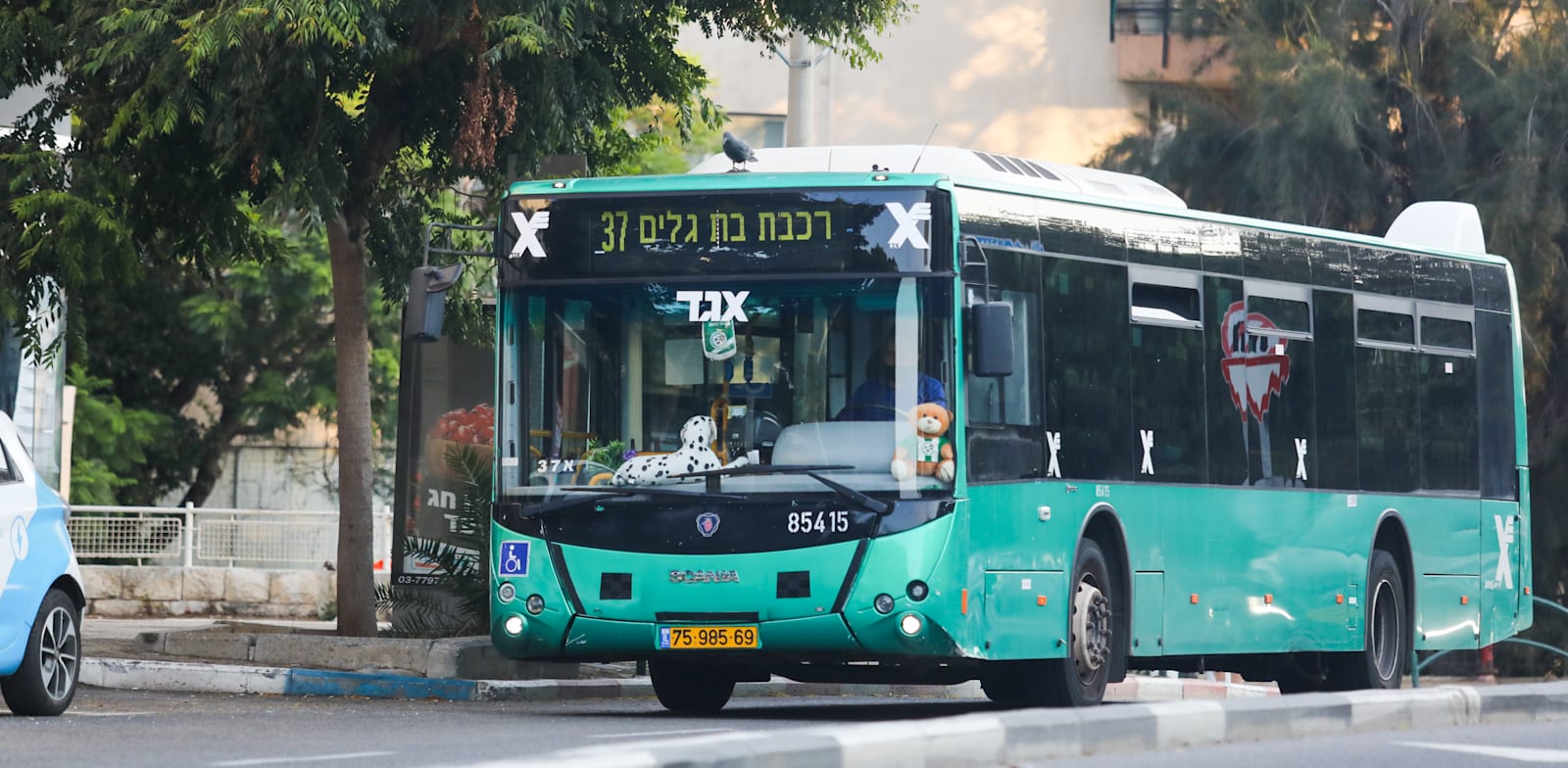 אוטובוס של אגד / צילום: שלומי יוסף