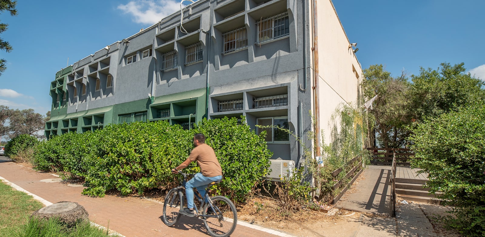 קיבוץ ניר עם לפני הטבח / צילום: אייל פישר