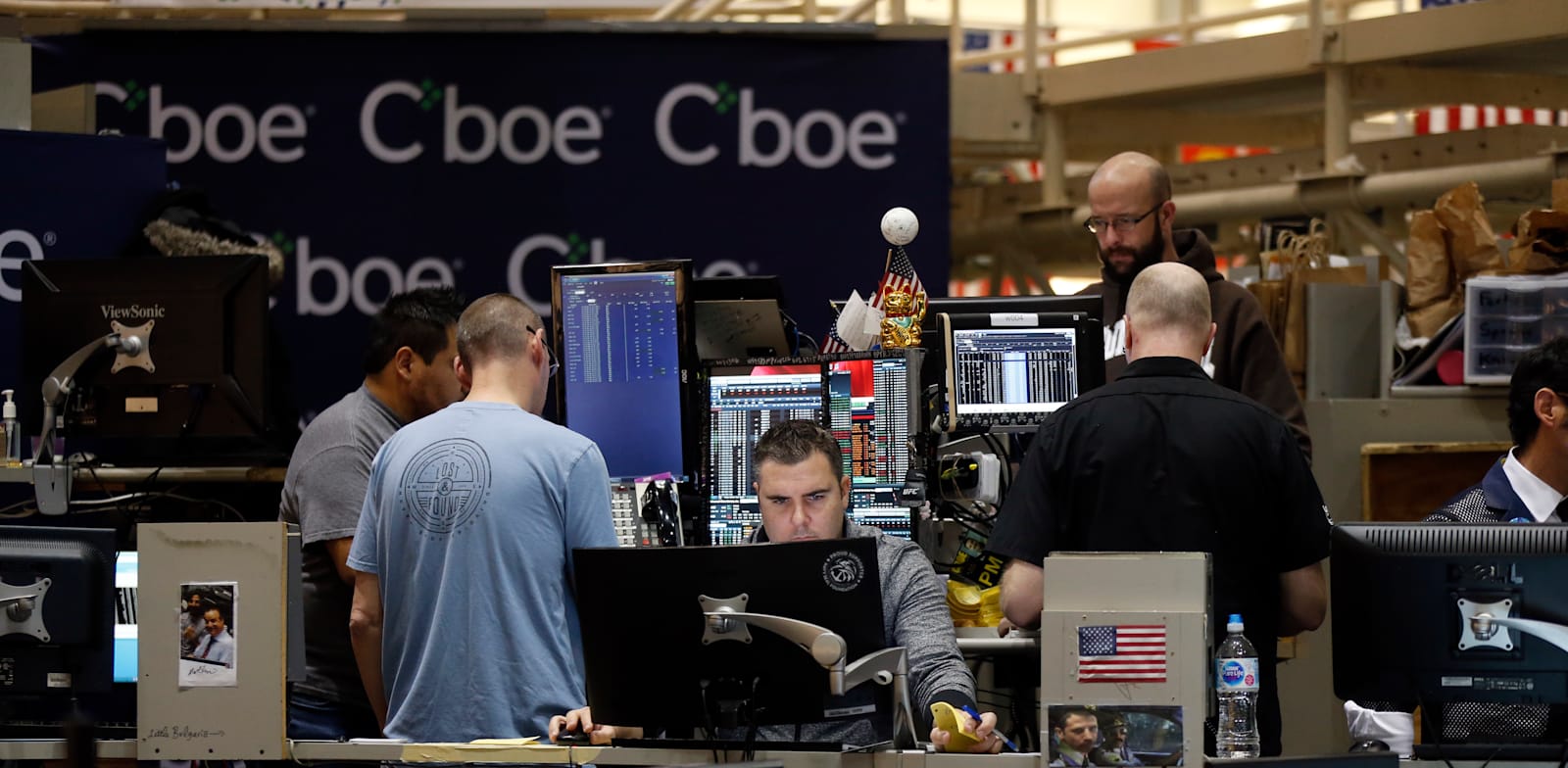 בורסת האופציות Cboe בשיקגו / צילום: Associated Press, Kiichiro Sato