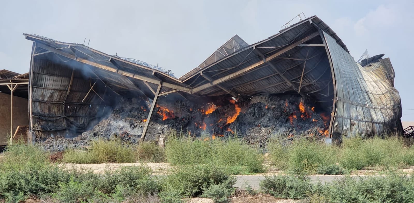 המתבן השרוף בעלומים