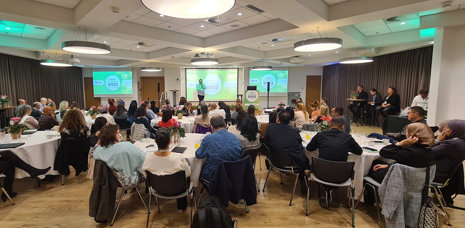 אירוע הפתיחה של המחזור הראשון של תוכנית ''מטפלים בנפש'' בטבע שוהם / צילום: דוברות טבע