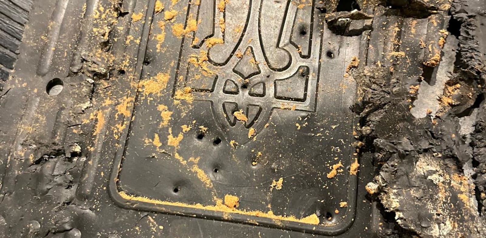 אחת מפלטות המיגון שייבא היזם הישראלי משה מייקל עוז