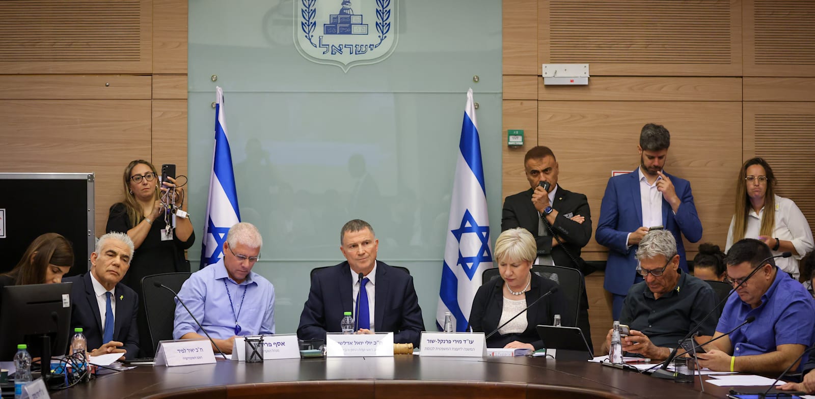 ועדת החוץ והביטחון, היום (ג') / צילום: נועם מושקוביץ'