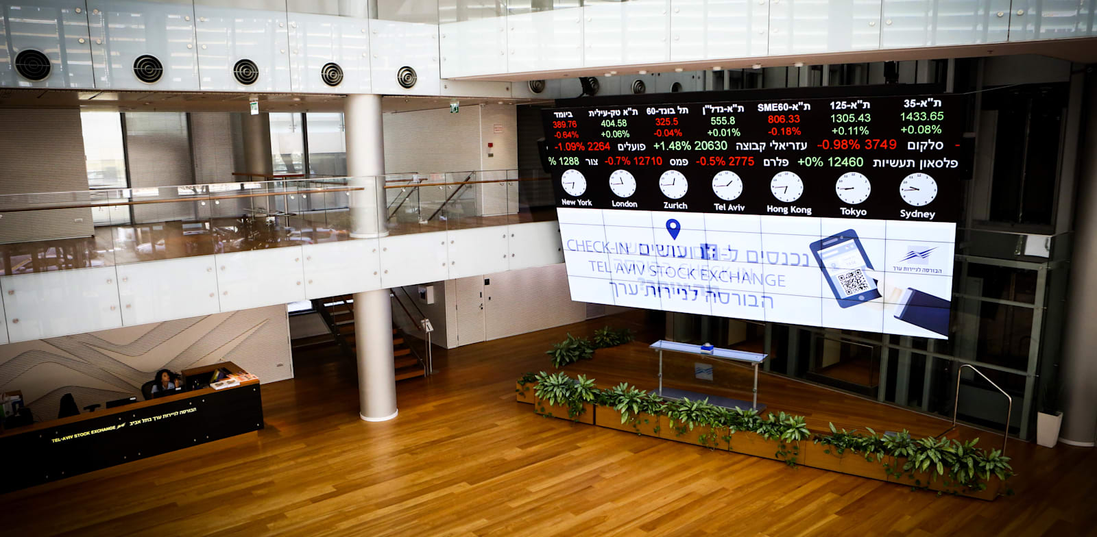 "בורסת תל אביב / צילום: שלומי יוסף"