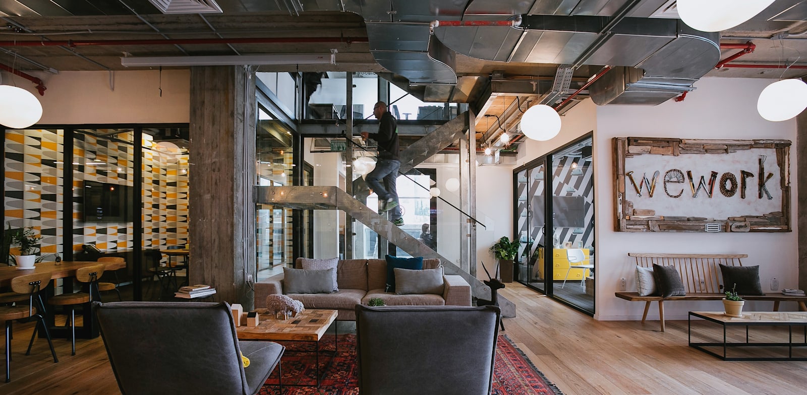 חלל עבודה של Wework / צילום: שירן כרמל