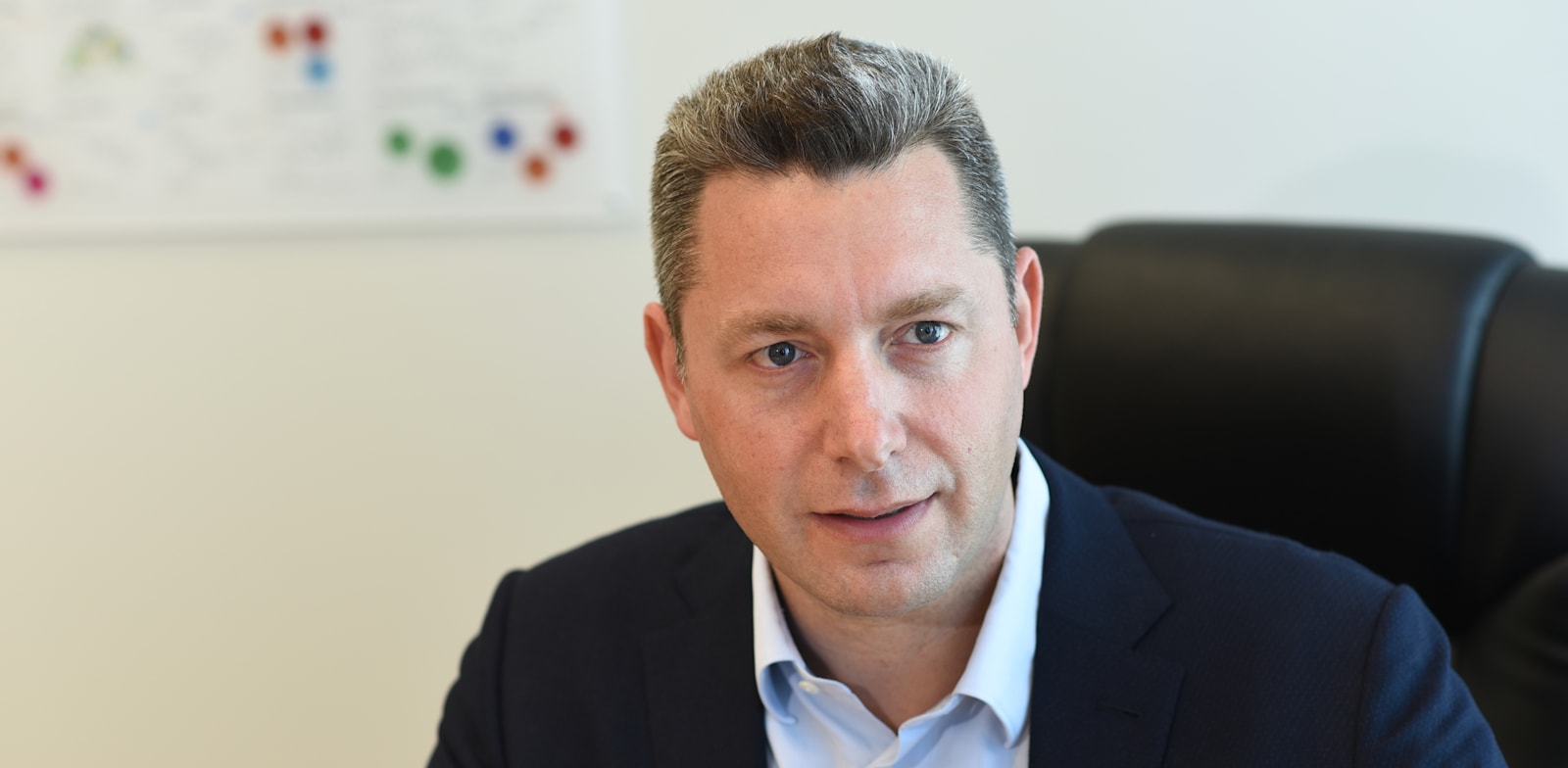 "מנכ''ל מדיוונד עפר גונן. החברה תקבל מהמועצה מימון בהיקף כולל של כ-16 מיליון דולר / צילום: ערן לביא"