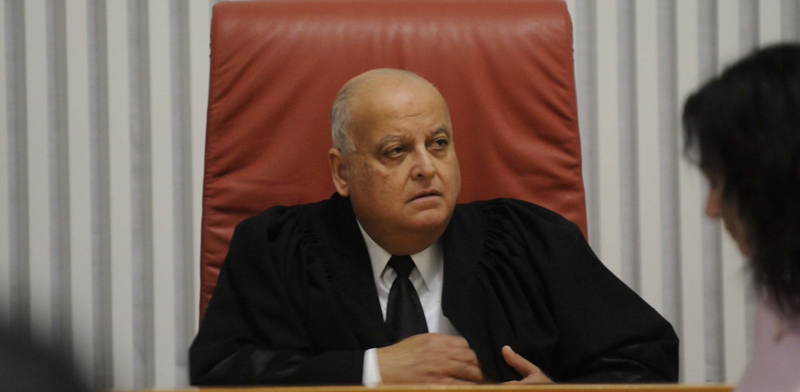 השופט סלים ג'ובראן / צילום: אוריה תדמור