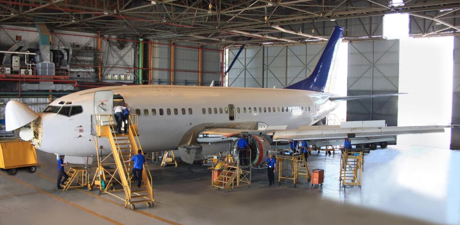 "האנגר של התעשייה האווירית / צילום: התעשייה האווירית"