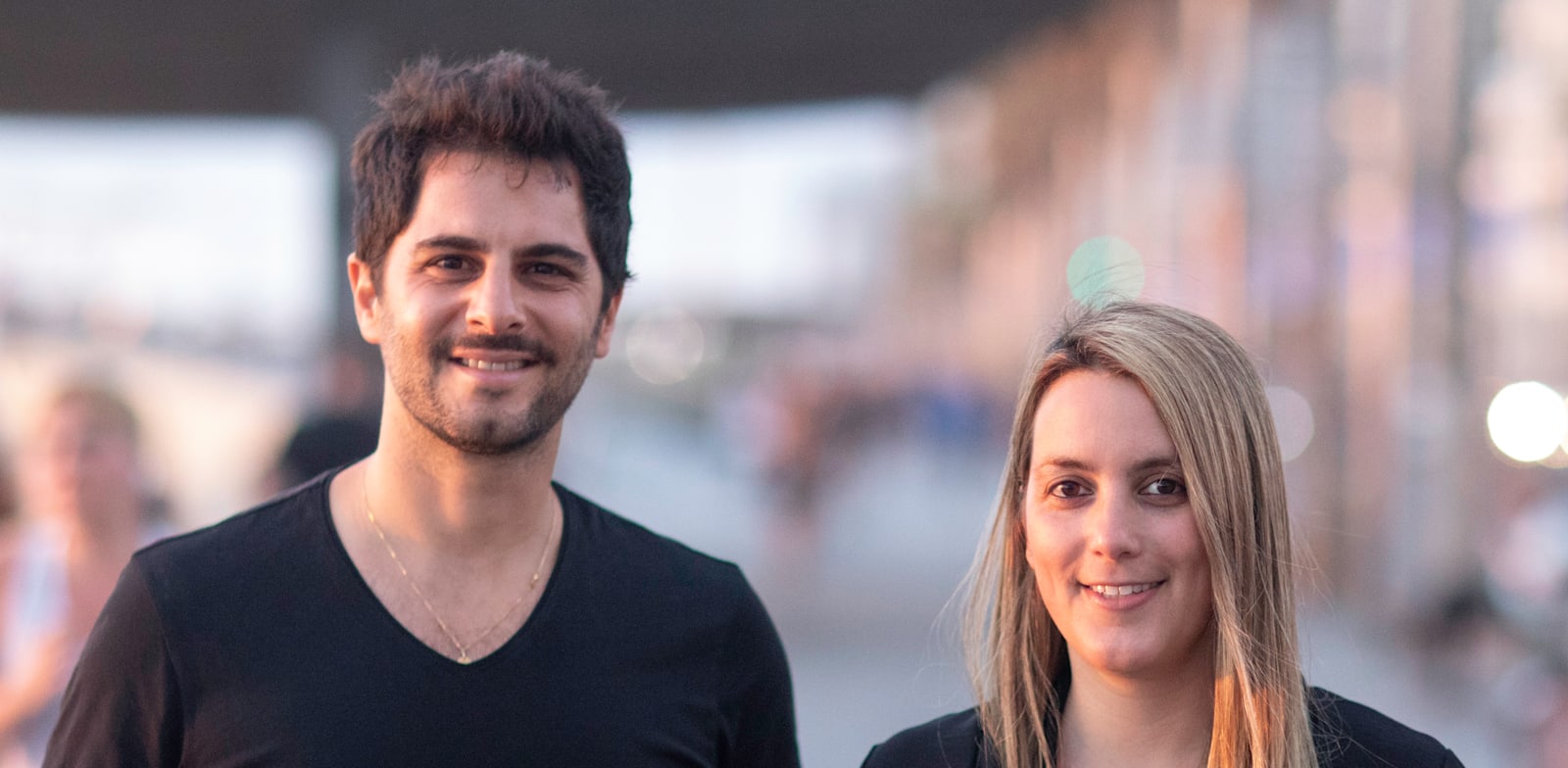 "מייסדי סנאפי, חני גולדשטיין ודביר כהן / צילום: Elad Malka"