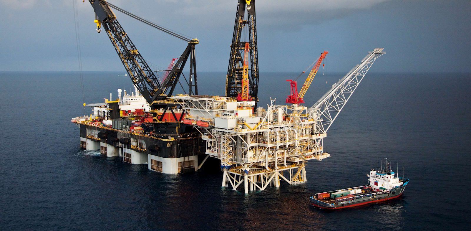 "מאגר הגז ''תמר'' / צילום: יח''צ"