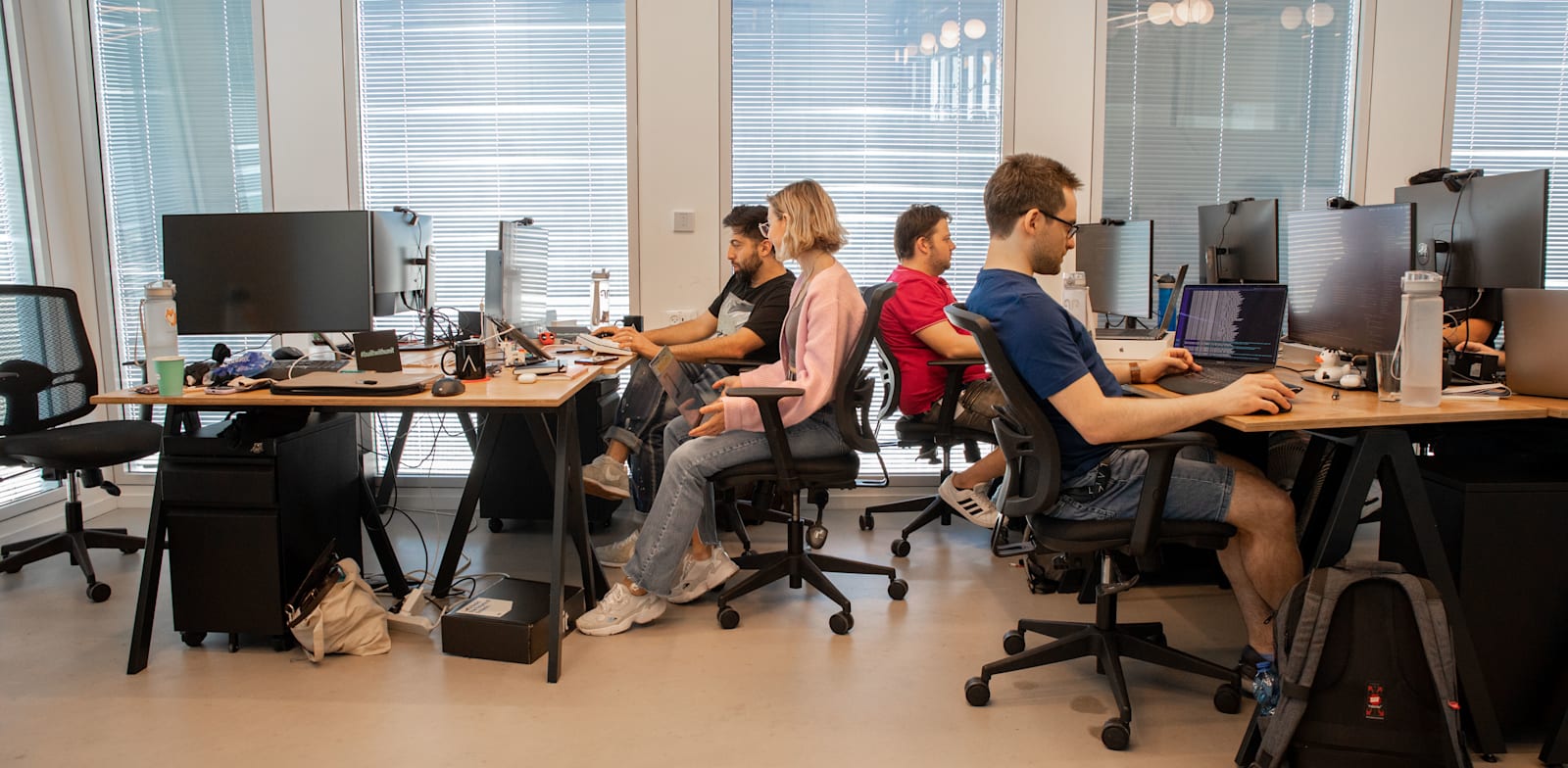 עובדי הייטק / צילום: כדיה לוי