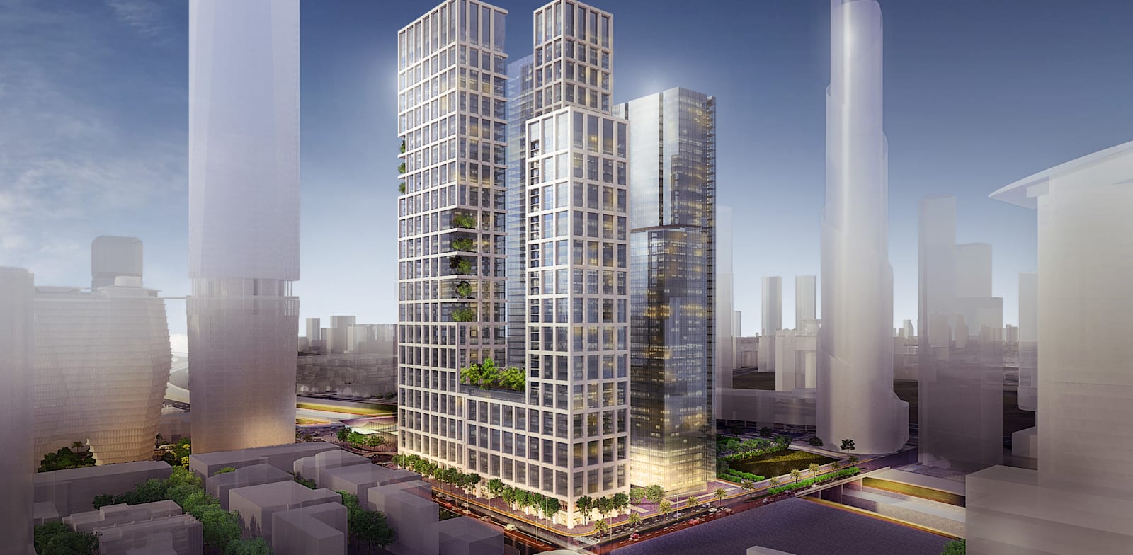 / צילום:  טרה' בתל אביב / הדמיה: ישר אדריכלים"