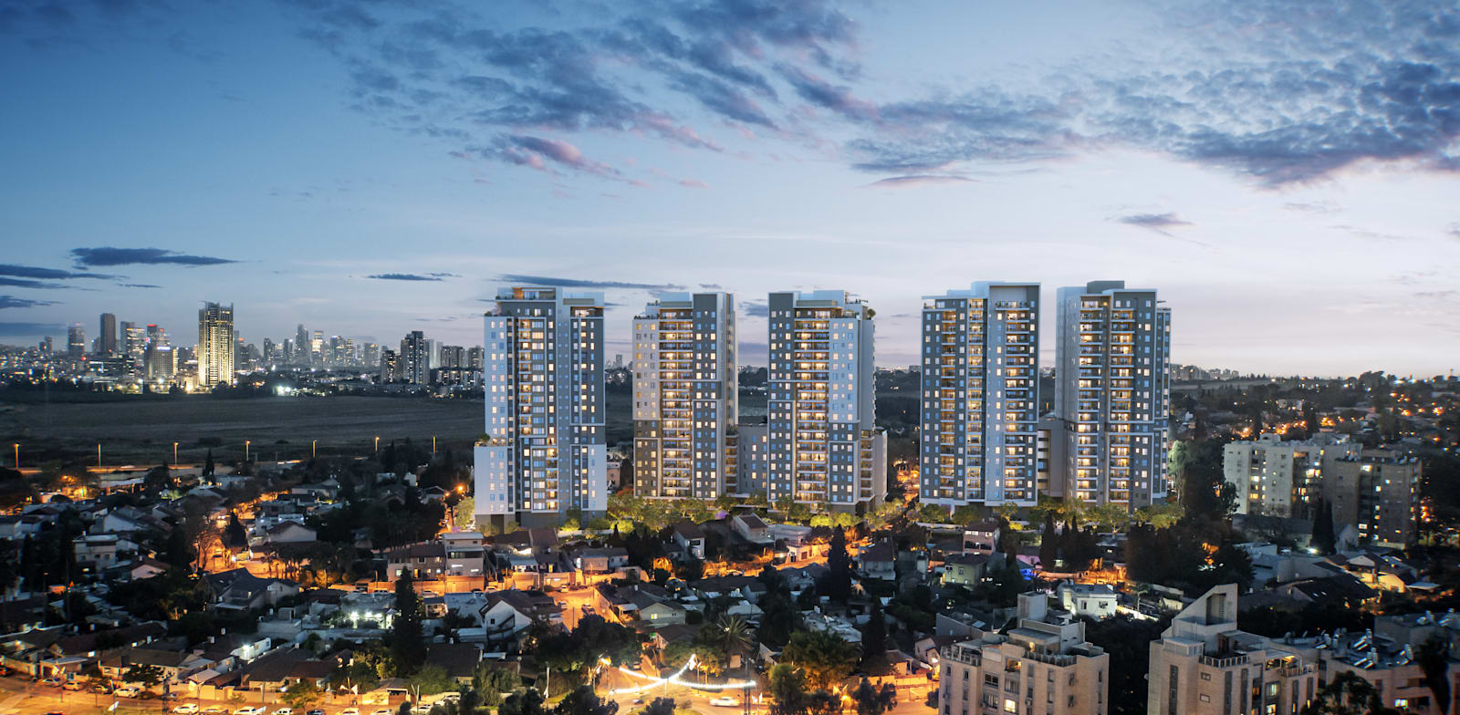 / צילום: ט מתחם אילת של אאורה ברמת השרון / הדמיה: 3dvision ltd טרי די ויז'ן בע''מ"