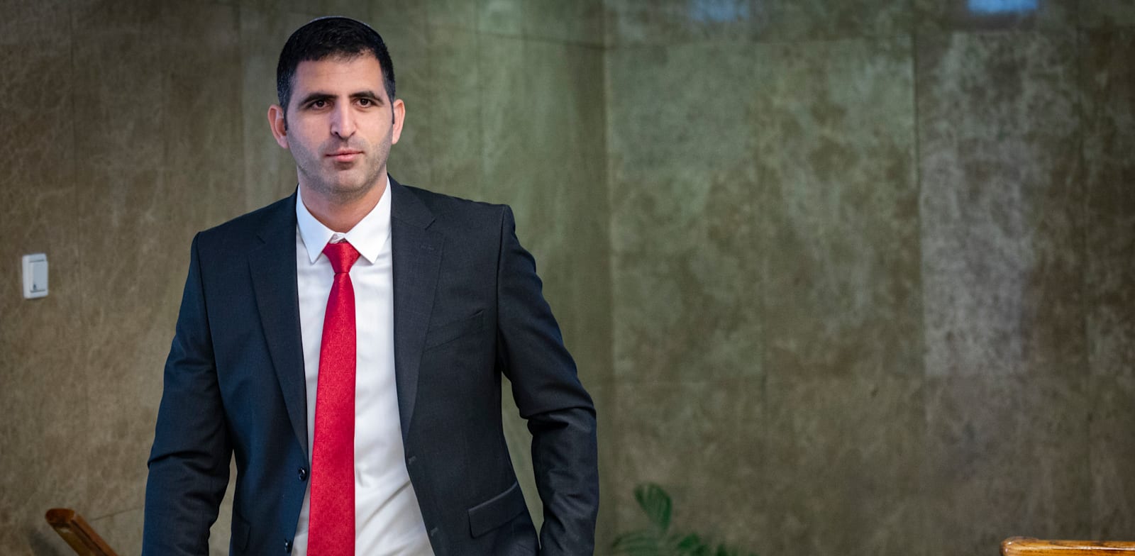 "שר התקשורת שלמה קרעי / צילום: אוליביה פיטוסי-הארץ"