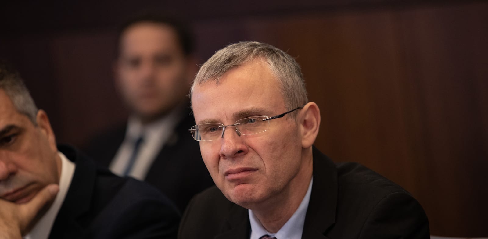 "שר המשפטים יריב לוין / צילום: אלכס קולומויסקי, "ידיעות אחרונות" "