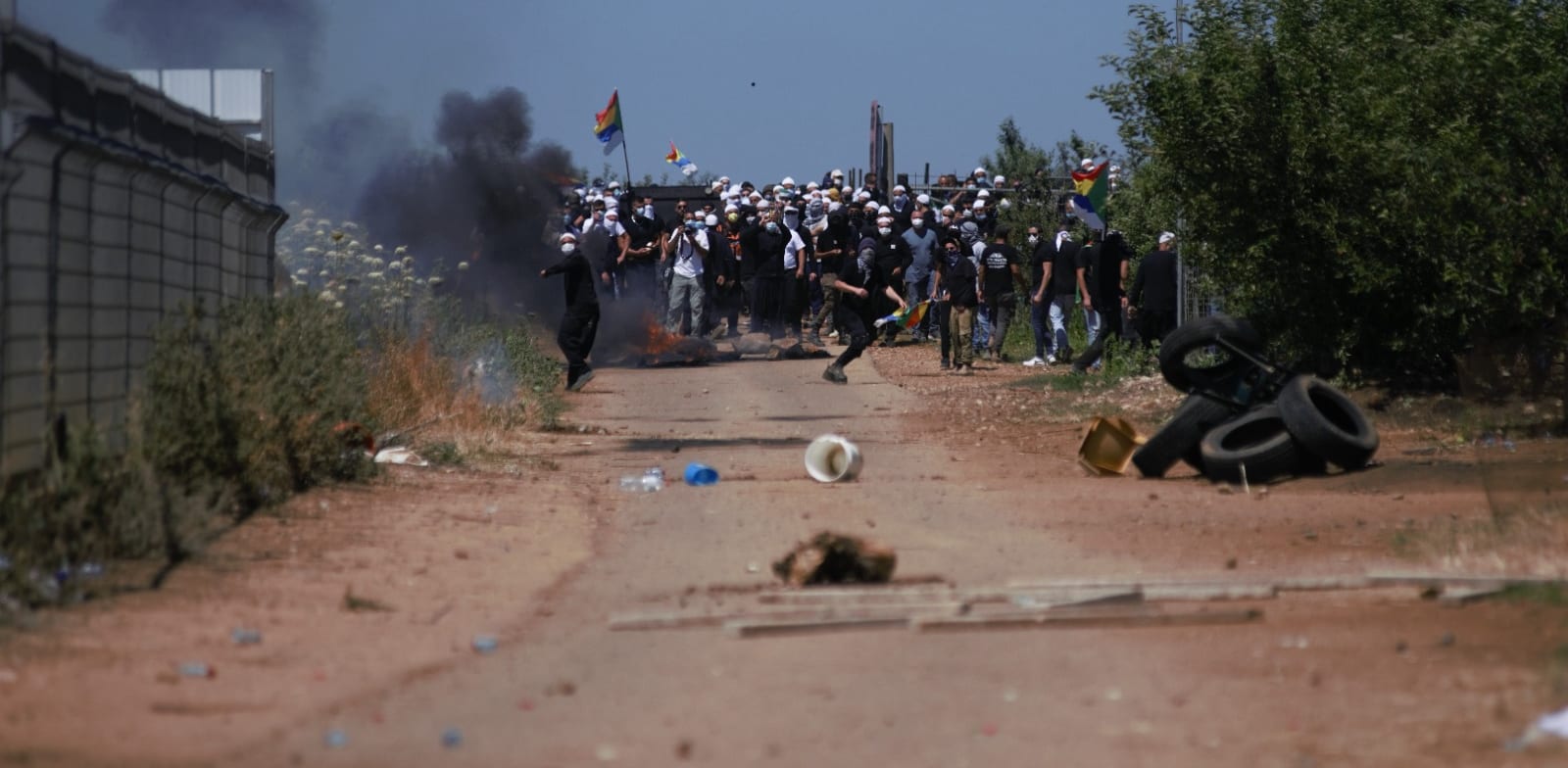 מחאת הדרוזים נגד מיזם אר''ן, רמת הגולן / צילום: דוברות משטרת ישראל