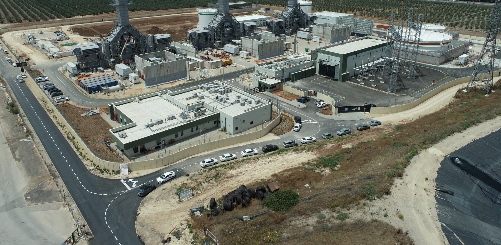 "תחנת הכוח צומת של OPC אנרגיה / צילום: באדיבות החברה"