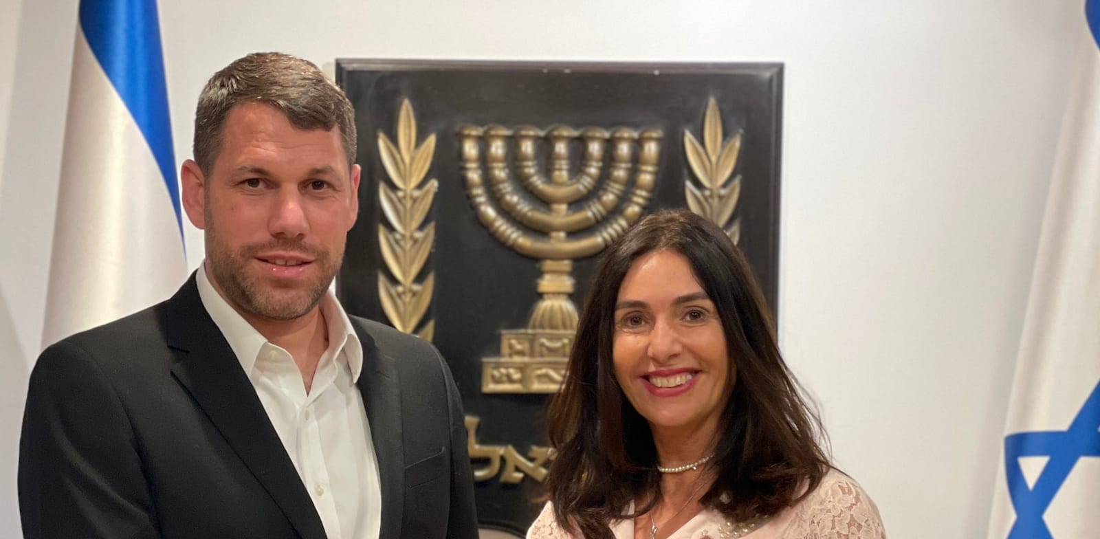 "שרת התחבורה מירי רגב ומנכ''ל המשרד משה בן זקן / צילום: דוברות השרה רגב"