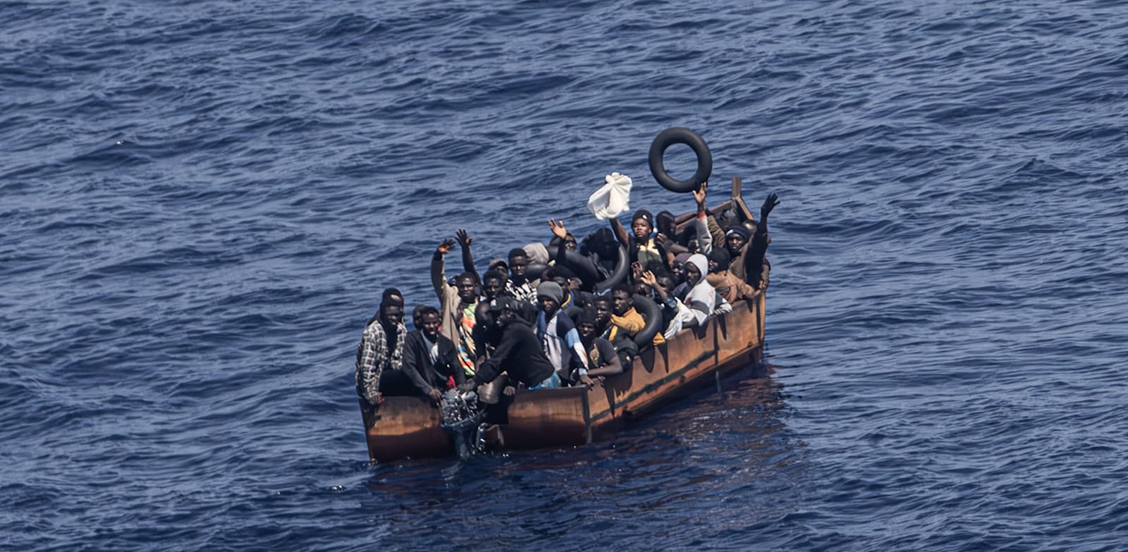 העסק הענק והקטלני של ההגירה הלא–חוקית לאירופה / צילום: Reuters, Oliver Weiken