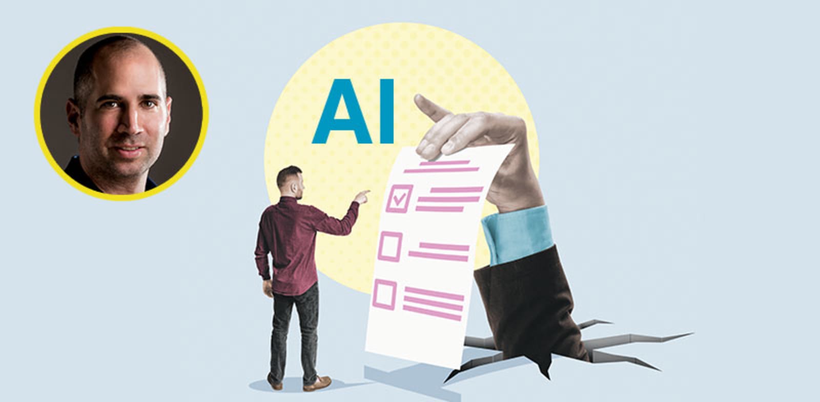 חצי שעה של השראה. מדריך מעשי להבנה ושילוב של AI בצורה יעילה בחברות / צילום: מנחם רייס