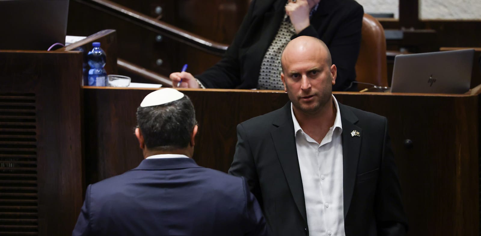 ח''כ יצחק קרויזר בבחירות בכנסת לנציג הקואליציה בוועדה לבחירת שופטים, 12.7 / צילום: נועם מושקוביץ', דוברות הכנסת