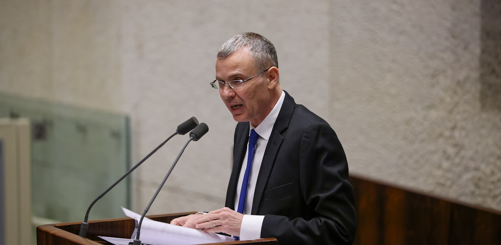 "שר המשפטים יריב לוין, יו''ר הוועדה לבחירת שופטים / צילום: נועם מושקוביץ', דוברות הכנסת"