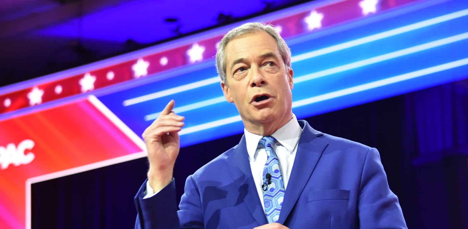 נייג'ל פרג' / צילום: Reuters, Kyle Mazza/NurPhoto