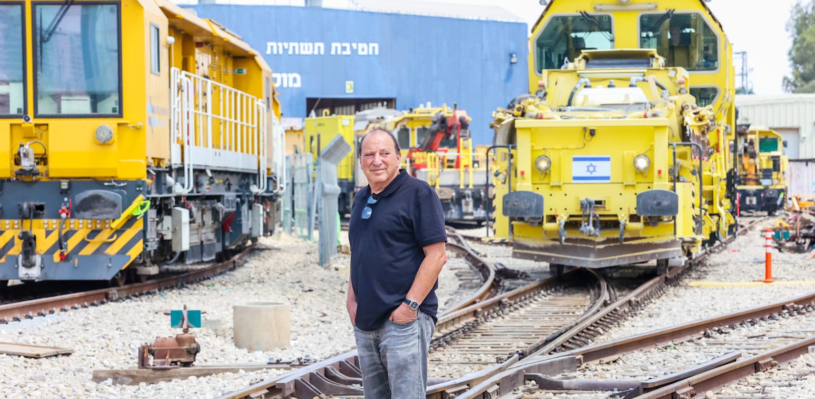 מיכאל מייקסנר, מנכ''ל רכבת ישראל / צילום: שלומי יוסף