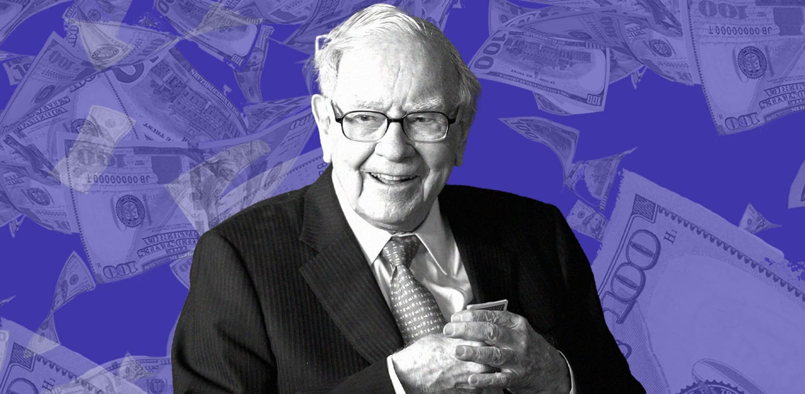 "וורן באפט / צילום: AP, עיבוד: טלי בוגדנובסקי"